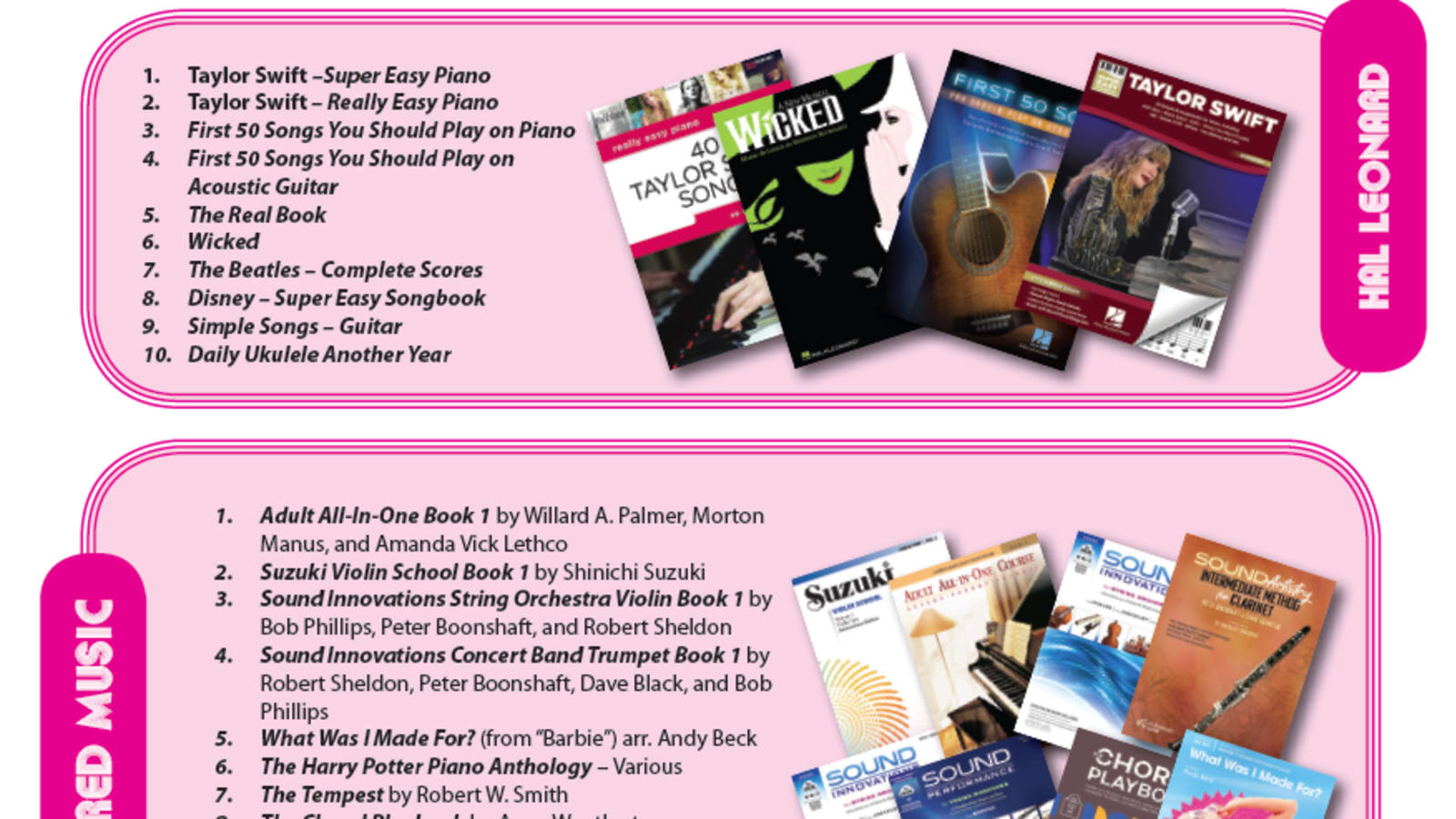 2024 Top Print Titles